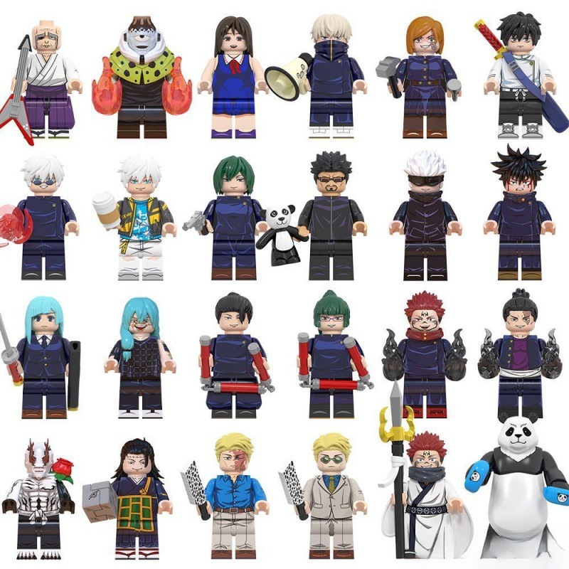 Đồ chơi lắp ráp minifigure mô hình nhân vật hot nhất Jujutsu Kaisen Chú