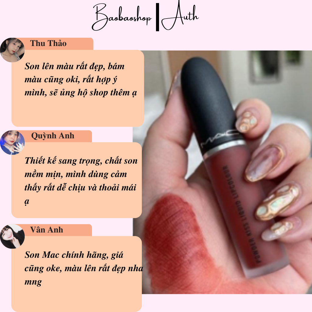 Son MAC Powder Kiss Liquid Lipcolour 5ml - Sự Hoàn Hảo của Màu Sắc và Độ Bền Màu