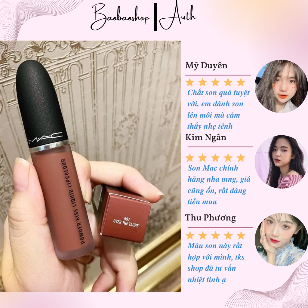 Son MAC Powder Kiss Liquid Lipcolour 5ml - Sự Hoàn Hảo của Màu Sắc và Độ Bền Màu