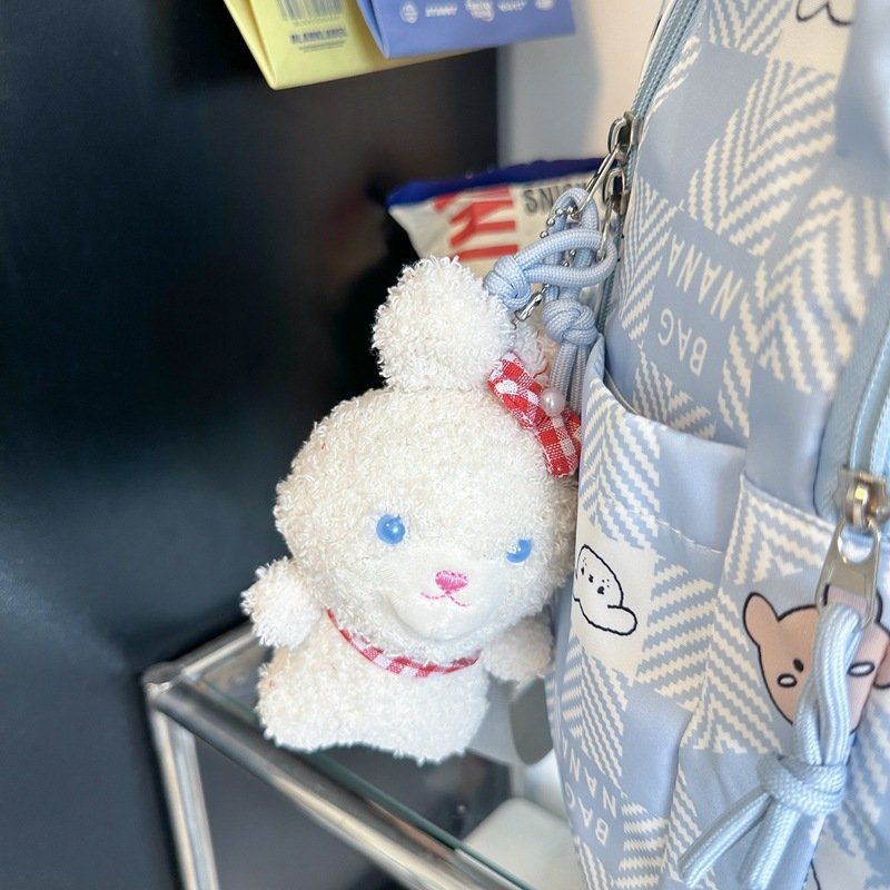 Balo Caro Móc Gấu