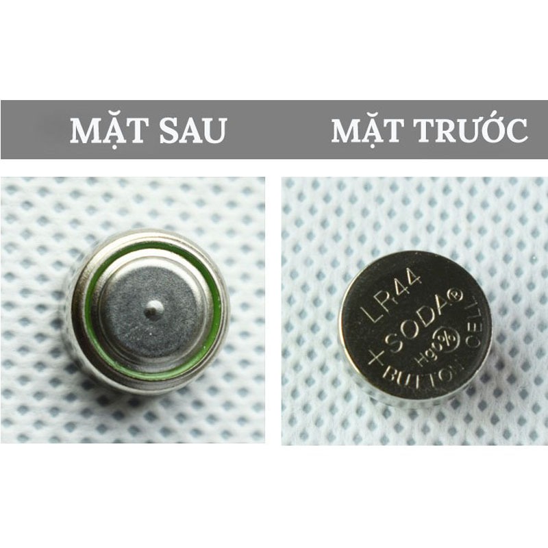 Pin Cúc Áo AG13 LR44 - AG3 LR41 - AG10 LR1130 Dung Lượng 1.5V, Thay Pin Cho Các Loại Đồng Hồ Đeo Tay