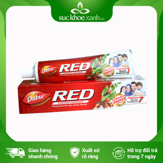 Kem đánh răng thảo dược Red Dabur - 200g/tuýp - Hàng chính hãng