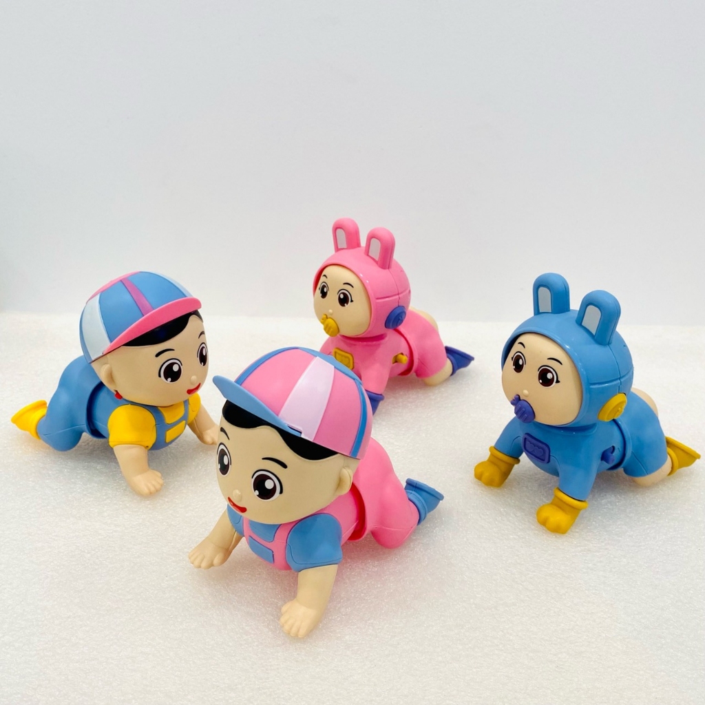 Đồ chơi Em Bé Tập Bò vui nhộn, Kích thích bé tập bò