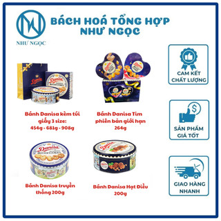Bánh quy bơ danisa kèm túi giấy/ danisa tim hộp quay xách - bách hóa tổng hợp như ngọc