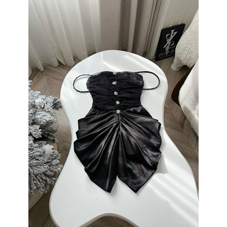 Váy body ống phi lụa kết đá xinh sang 🥂
