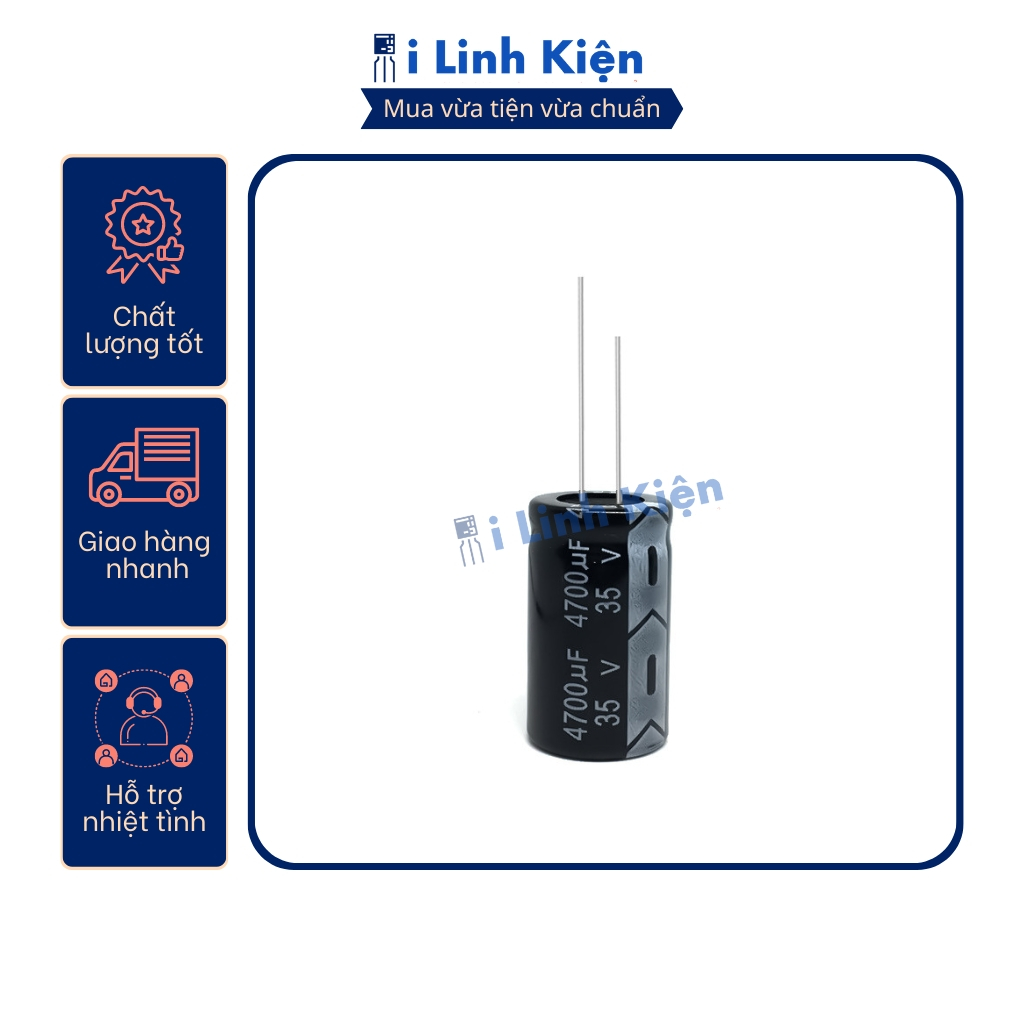 Tụ hóa 35V 22uF-680uF