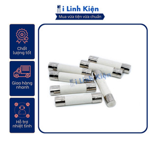 Cầu chì sứ 10a 5x20mm túi 10 con.