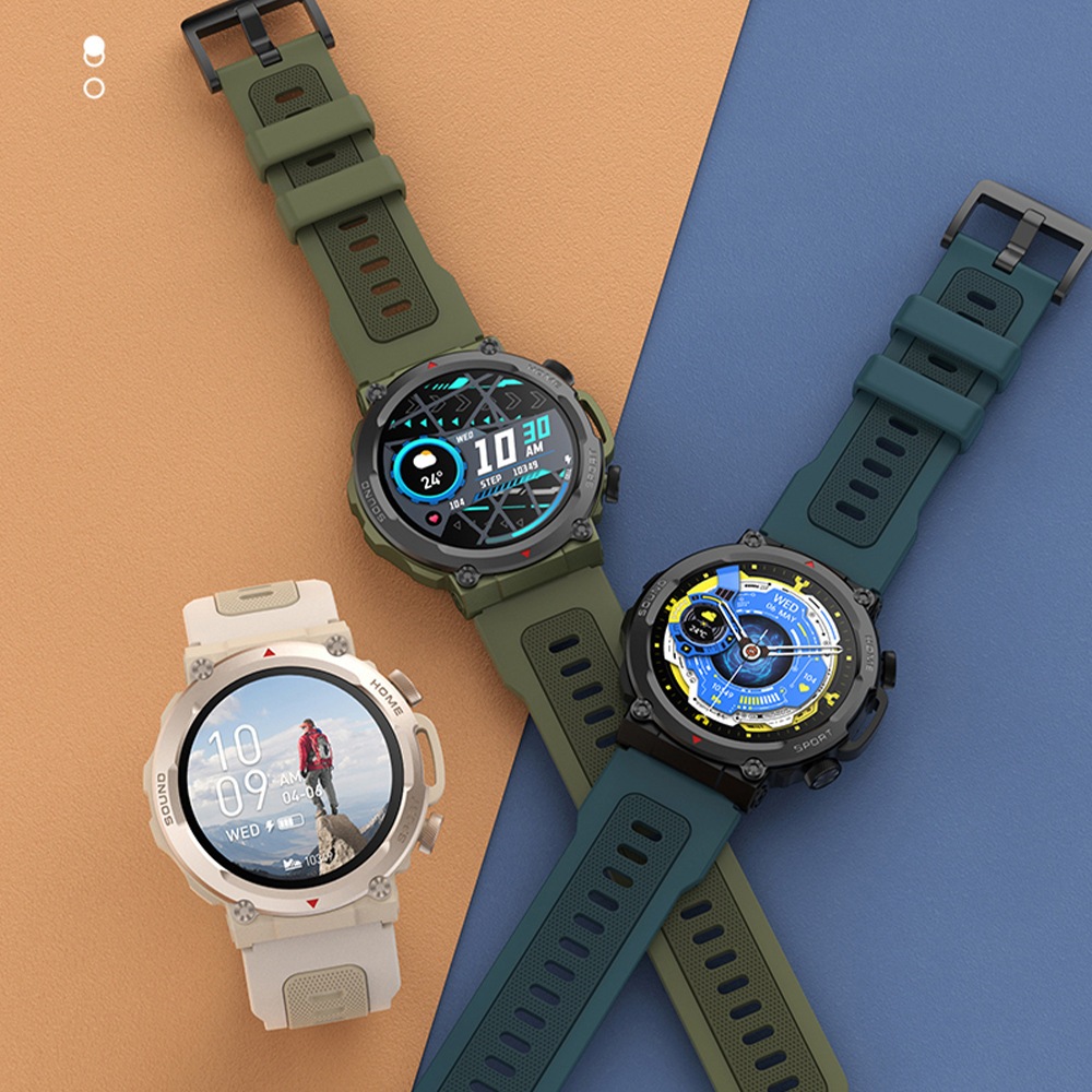 Đồng hồ thông minh S56T, Smart Watch thời trang, màn hình cảm ứng, gọi điện chống nước cho cả nam và nữ SKYTEK