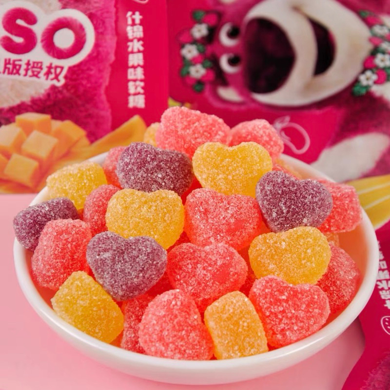 Kẹo Dẻo Trái Cây Gấu Dâu Lotso Gói Nhỏ 4-6c