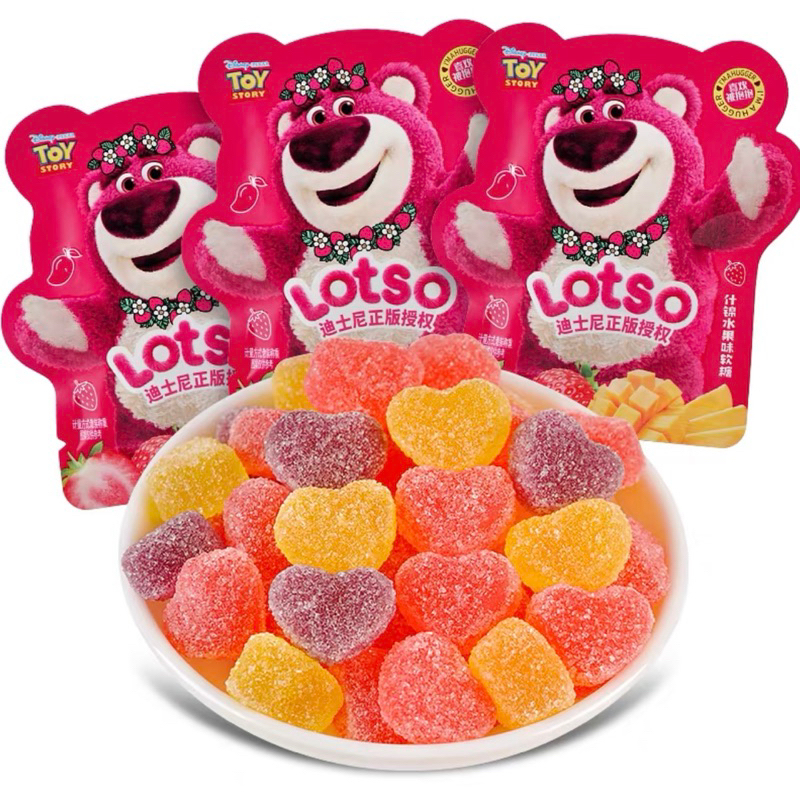 Kẹo Dẻo Trái Cây Gấu Dâu Lotso Gói Nhỏ 4-6c