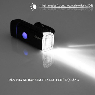 Đèn pha Machfally siêu sáng Cho xe đạp