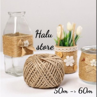 Dây thừng bố gói quà, làm phụ kiện làm đồ handmade, trang trí - Phụ kiện Halu