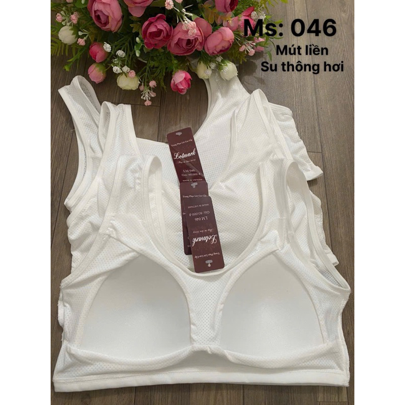 ♥️ Áo Lót Cho Học Sinh ♥️ A046  Áo Bra 3 lỗ co dãn 4 chiều mặc mát và êm ái dễ chịu free size 35kg đến 55kg