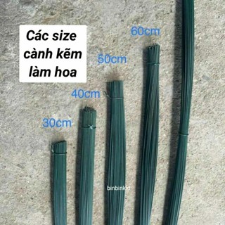 Cành thép, cành kẽm làm hoa handmade nhiều kích cỡ