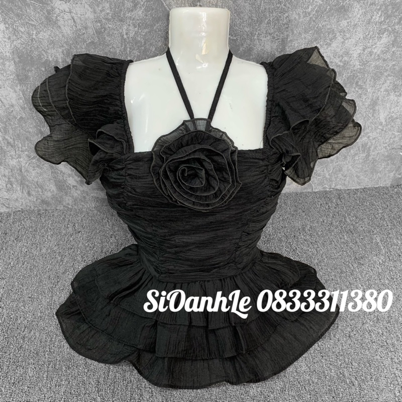 ÁO CÁNH TIÊN TAY BÈO ĐÍNH HOA