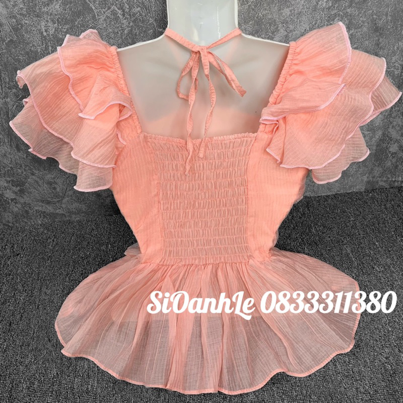 ÁO CÁNH TIÊN TAY BÈO ĐÍNH HOA