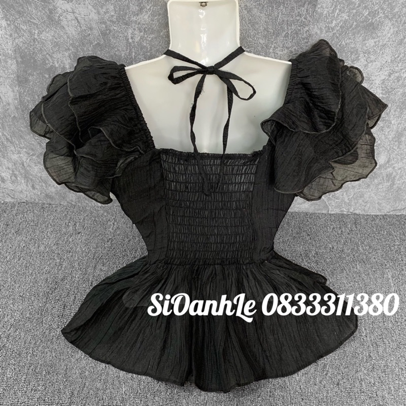 ÁO CÁNH TIÊN TAY BÈO ĐÍNH HOA