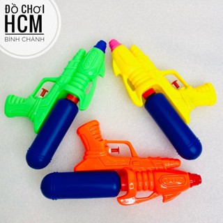 [MẪU MỚI 23 CM] Đồ chơi trẻ em súng bắn nước mini cho bé đi biển, hồ bơi, súng đồ chơi phun nước bằng nhựa QWA91
