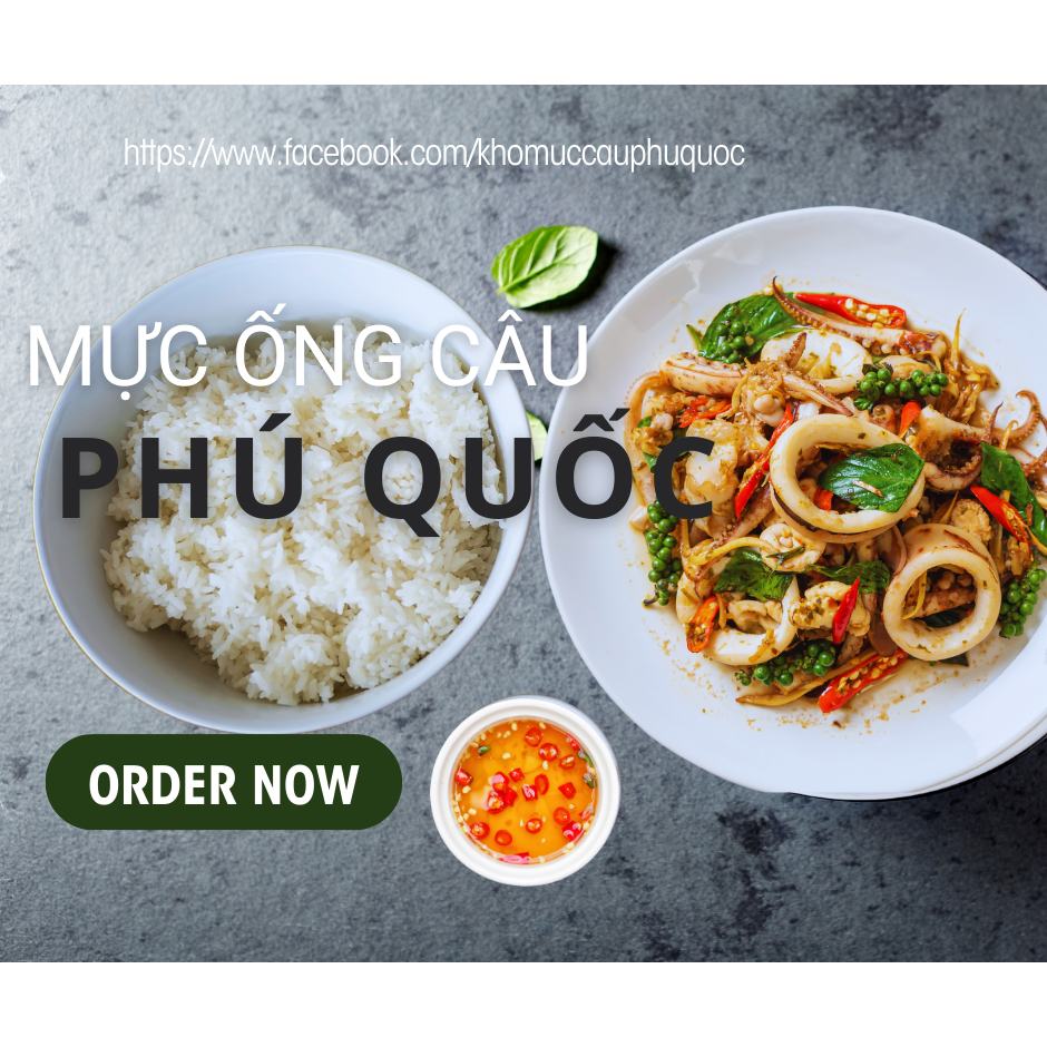 Mực Ống Lớn Phú Quốc Size 4-6 Con/kg
