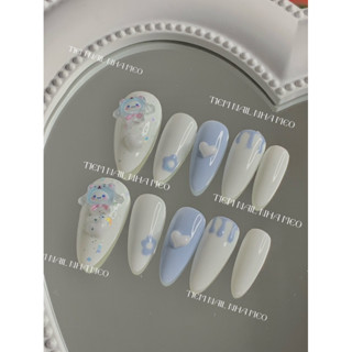 nail box hoạt hình thiết kế xinh xắn giá rẻ [mẫu NT16] - Tiệm Nail Nhà Mèo - hàng nailbox thiết kế - cam kết giống ảnh