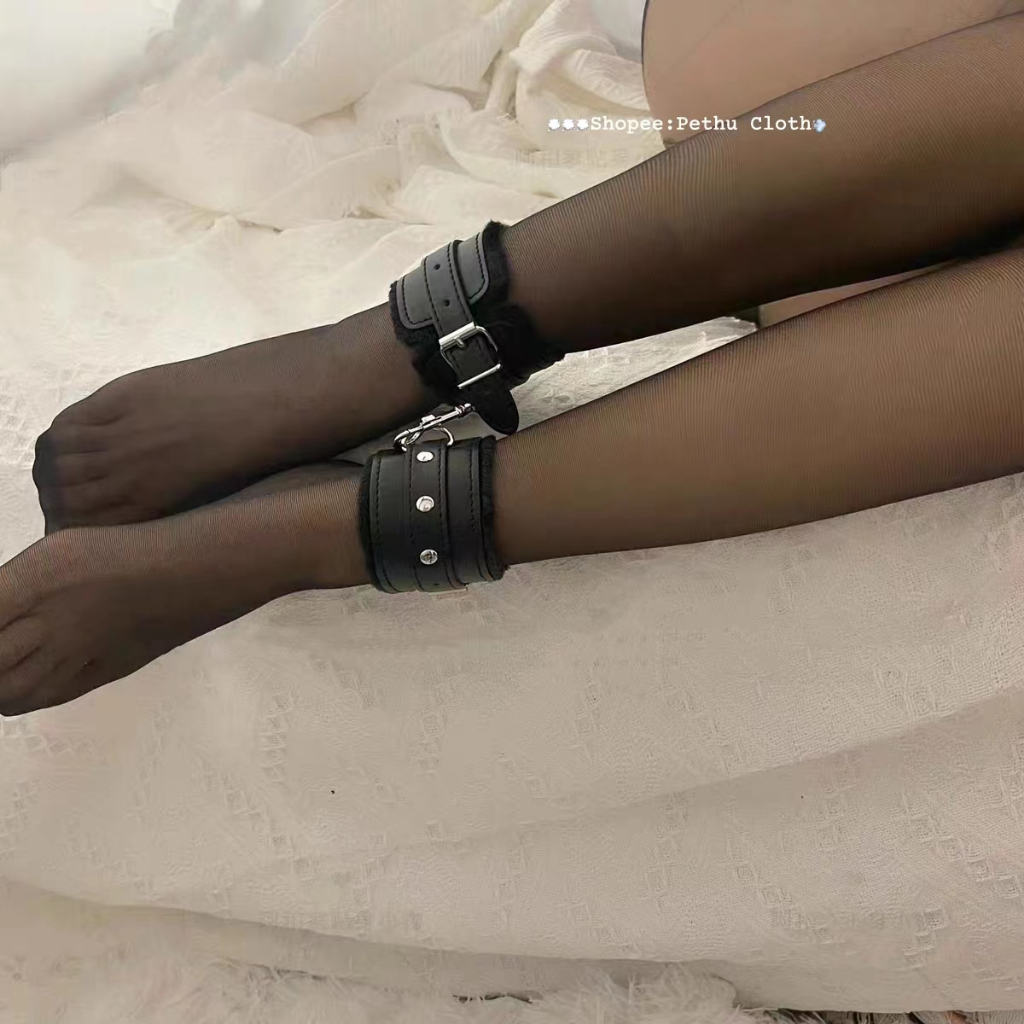 ( Q1,HCM）Bộ vòng cổ chocker kèm dây nối hóa trang phòng ngủ nam nữ--PU