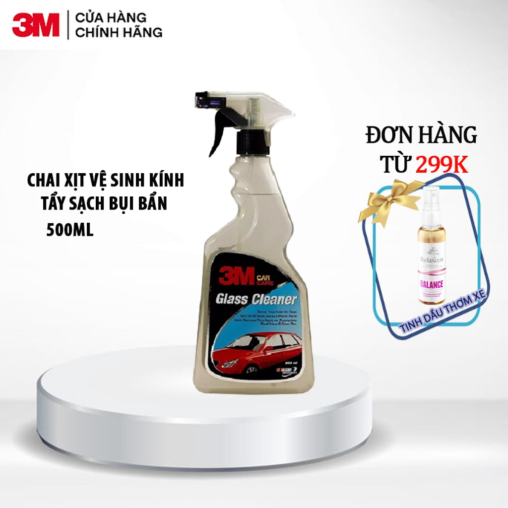 Dung Dịch Vệ Sinh, làm mới kính 3M™ - Glass Cleaner  500ml