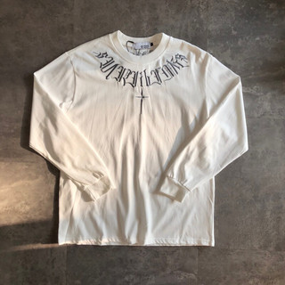 Áo thun dài tay Young Crazy x BuiVintage B3066, vải cotton cao cấp chữ thêu.