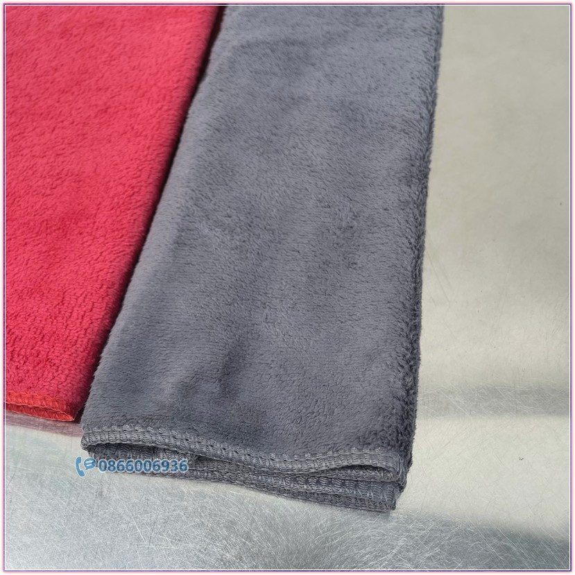Khăn lau xe vải microfiber đa năng 30x70cm
