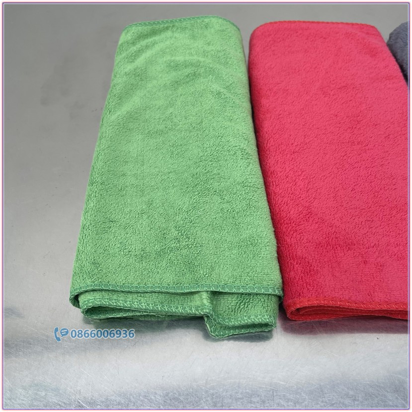 Khăn lau xe vải microfiber đa năng 30x70cm