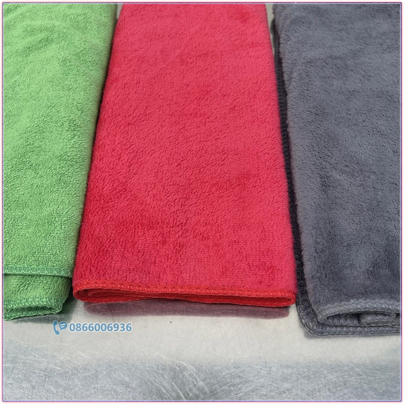 Khăn lau xe vải microfiber đa năng 30x70cm