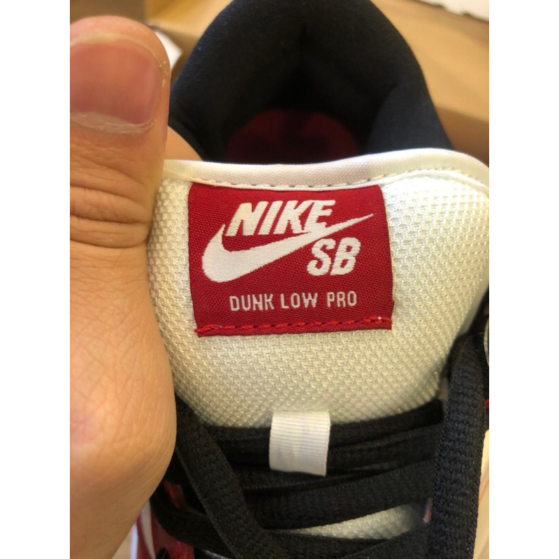 Giày sneaker sb dunk low pro"chicago"BQ6817-600