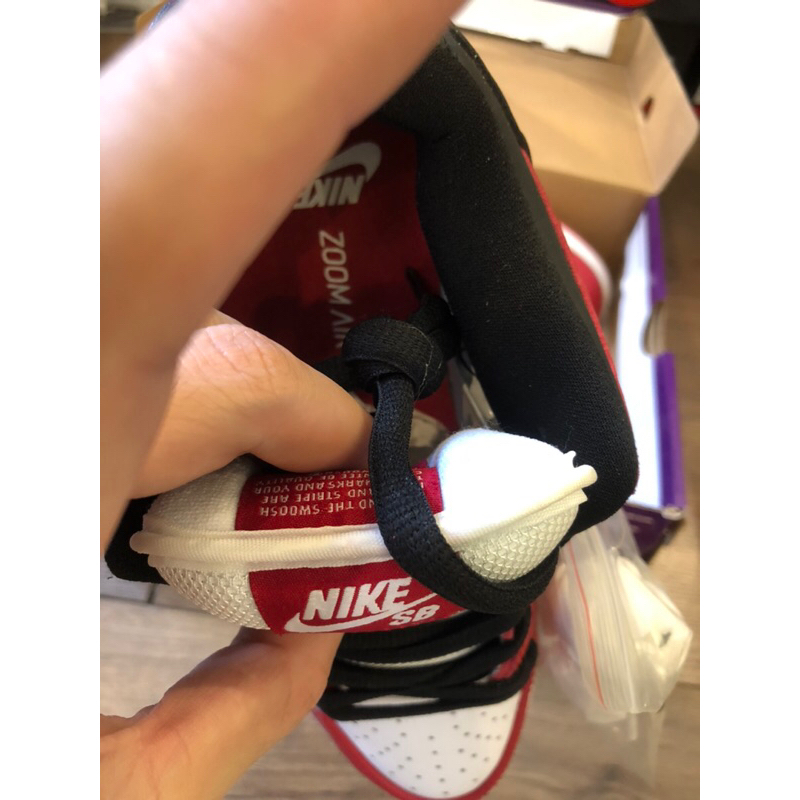 Giày sneaker sb dunk low pro"chicago"BQ6817-600