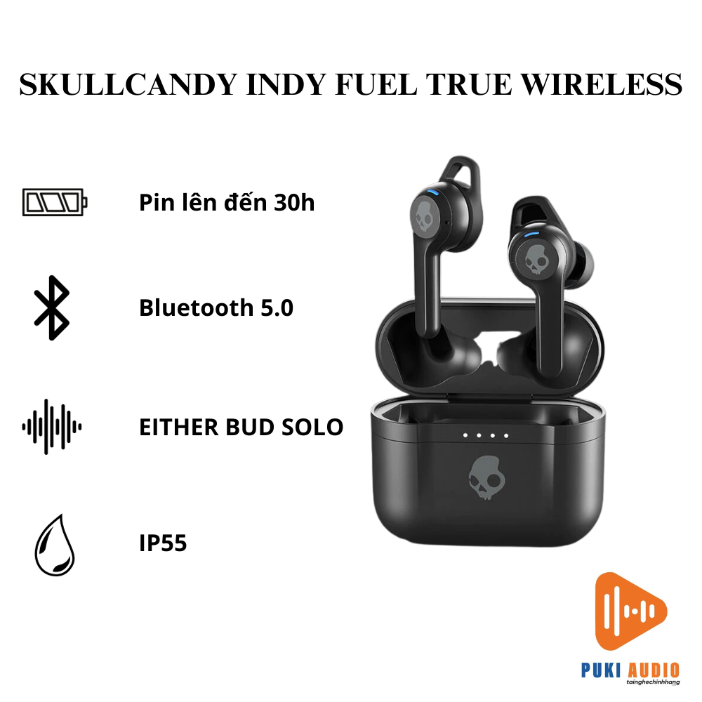 Tai nghe Skullcandy Indy Fuel True Wireless chính hãng