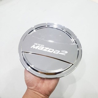 Ốp nắp bình xăng Mazda 2 2015-2023