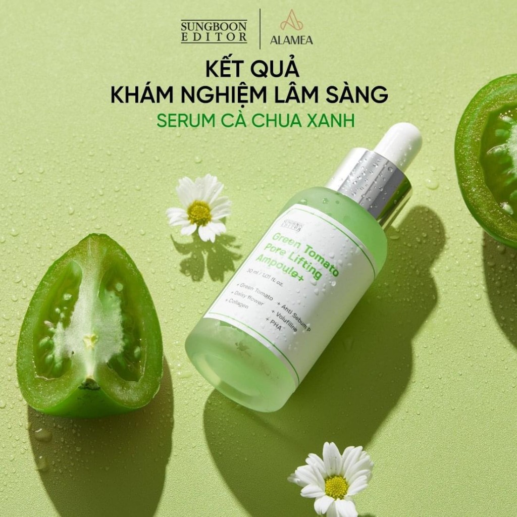Serum Tinh Chất Cà Chua Xanh SUNGBOON Hàn Quốc 75ml/30ml