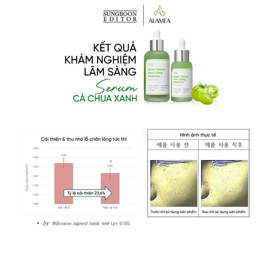 Serum Tinh Chất Cà Chua Xanh SUNGBOON Hàn Quốc 75ml/30ml