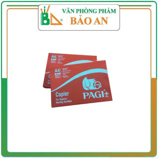 Giấy in pagi a4 đỏ 500 tờ/giấy photo giá rẻ chất lượng cao- pagi đỏ dl73