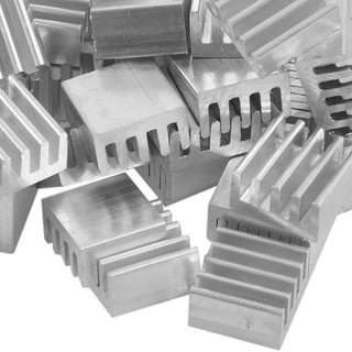 Nhôm tản nhiệt IC, Sò,Chipset, Linh kiện 9x9x5mm