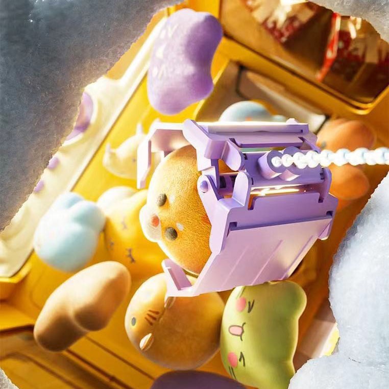 Máy Gắp Thú Bông Chú Chó ShiBa Ngộ Nghĩnh Cỡ Lớn Dành Cho Bé Có Nhạc, Đèn Bắt Mắt Kèm Gấu, Bóng Cho Trẻ Khám Phá