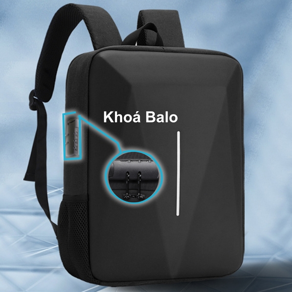 Balo Có Mã Khoá Chống Trộm Siêu Nhẹ Phản Quang