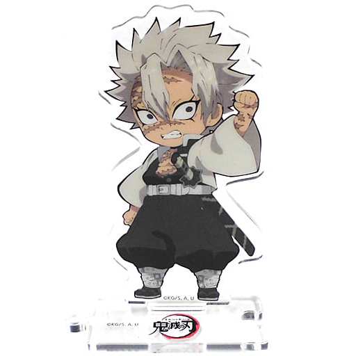 Standee mô hình nhân vật Kimetsu no Yaiba ufotable Emaki Cafe Tsunagaru Acrylic Stand Vol 1 - Sanemi Shinazugawa
