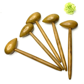 Búa gõ huyệt chân bằng gỗ thơm hahanco dụng cụ massage chân