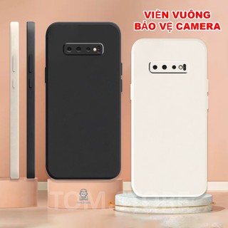 Ốp samsung s10 / s10 plus / s10+ cạnh viền vuông bảo vệ camera