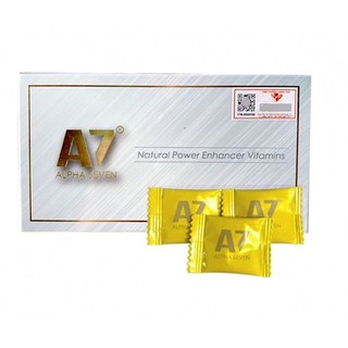 Kẹo sâm a7 alpha seven usa chính hãng vị chanh hương bạc hà