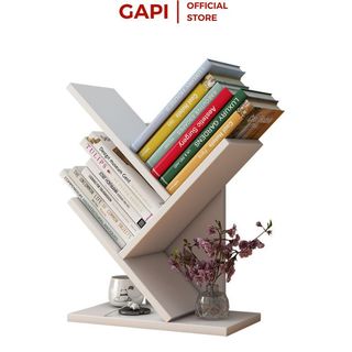 Kệ sách để bàn , kệ sách gỗ thông minh - gp113.04