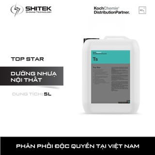 Dung dịch dưỡng phục hồi nhựa nội thất xe - Top Star Koch Chemie 5 Lít