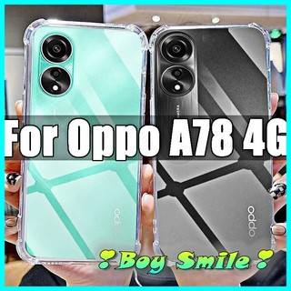 Oppo a78 4g ốp lưng chống va đâp anti shock cho oppo a78 4g trong suốt siêu rẻ