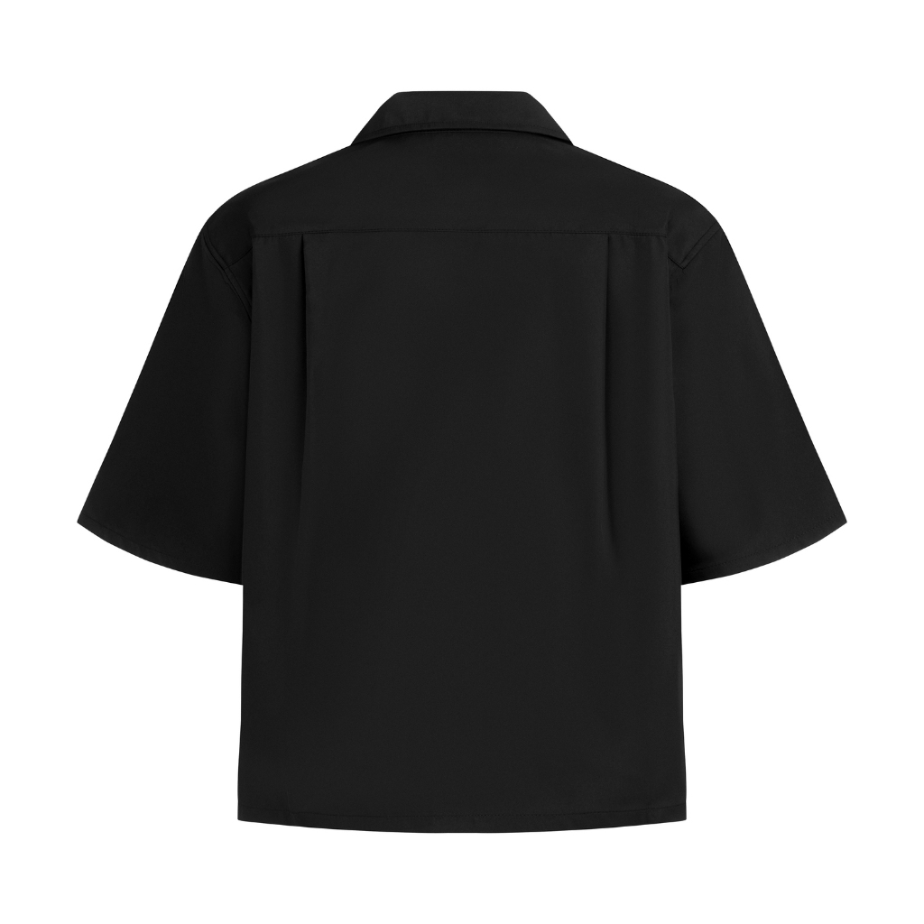 Áo sơ mi nylon tay ngắn MAVERIK FW23