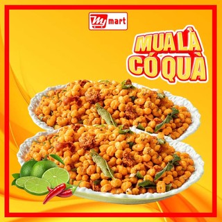 Ngô nếp sấy khô bò lá chanh, bắp lắc bò túi 100g đồ ăn vặt Mymart
