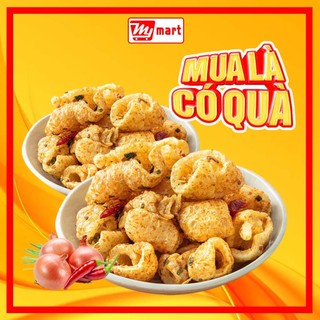 Da heo mắm hành, da heo chiên giòn sốt mắm hành túi 70g đồ ăn vặt Mymart